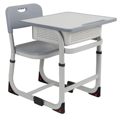 Set pupitru individual reglabil grey